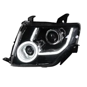 Upgrade LED Dynamic Signal headlight front lamp Assembly for Mitsubishi Pajero V97 V93 V87 2009-2021 plug and play Accessories