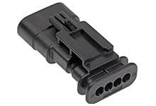 Konektor Tertutup Molex MXP 120 2/3/4/6 Pin Konduktor Tembaga Berlapis Timah untuk Airbag Mobil Mekanisme Kunci Pintu Kontrol Emisi - Product Image 6