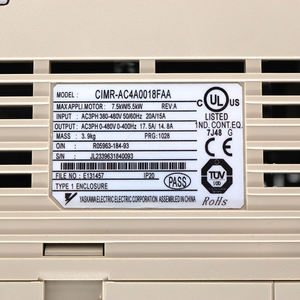 Inversor YASKAWA Original CIMR-AC4A0018FAA Servo Drive 7.5kW A1000 - Product Image 2
