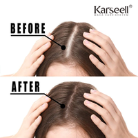 Huile d'Argan Karseell Prix Usine, Huile d'Argan Marocaine à Base de Plantes pour Hydrater les Cheveux, Sérum Capillaire à l'Huile d'Argan, Vente en Gros