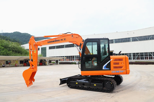 Excavatrice hydraulique LG6075 G4 de 7,7 tonnes, moteur puissant de 35,9 kW, excavatrice sur chenilles pour travaux de terrassement et de construction, fournie par l'usine - Product Image 3