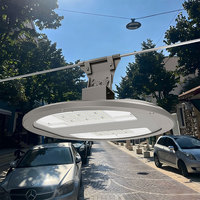 Lampadaire public extérieur suspendu rond 100W LED pour place publique