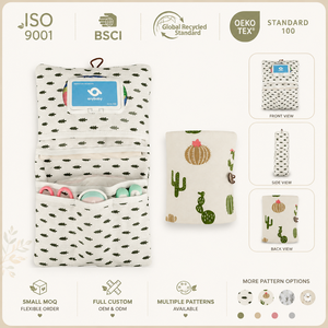 <span class=keywords><strong>Sac</strong></span> de rangement pliable pour bébé avec poche de séparation humide/sec et design multi-compartiments pour les voyages et l'usage quotidien - Product Image 1