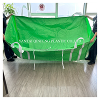 Sac à déchets en PP tissé robuste de 8 yards avec logo personnalisé pour la démolition et l'élimination des déchets, sacs en vrac FIBC