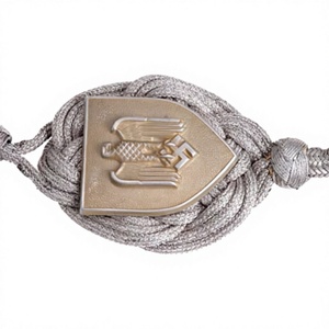 42 CORDONES RECUBIERTOS COMANDO WHISTLE CORD-ROYAL MARINES (RM) para BOLSOS PERSONALIZADOS ECOLÓGICOS Y REUTILIZABLES SIMPLES TRENZADOS - Product Image 5