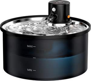 Fuente <span class=keywords><strong>para</strong></span> <span class=keywords><strong>gatos</strong></span> inalámbrica con <span class=keywords><strong>pilas</strong></span>, dispensador automático de agua <span class=keywords><strong>para</strong></span> mascotas, bebederos recargables con Sensor de movimiento múltiple - Product Image 1