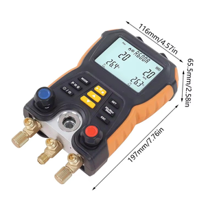 Manómetro Digital HTI HT750 y Vacuómetro con Precisión de 0.5%FS para 83 Tipos de Refrigerante R407c - Product Image 1