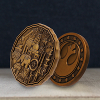 Grossiste – Nouvelle pièce de monnaie ancienne personnalisée avec logo et couleur, gravure, moulage sous pression, artisanat métallique 3D souvenir européen, conception gratuite sur mesure