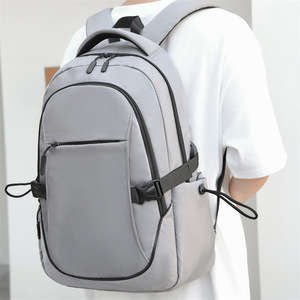Sac à dos d'affaires personnalisé 2024 imperméable avec fermeture USB, en polyester, pour ordinateur portable 15,6 pouces, idéal pour les voyages, les loisirs et le bureau - Product Image 2
