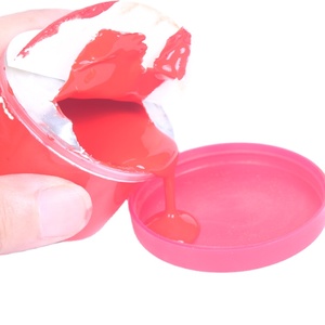 NO TÓXICO 6 colores seguro acrílico <span class=keywords><strong>pintura</strong></span> de color para los niños en paquete de caja de <span class=keywords><strong>pvc</strong></span> dibujo papelería lavable a 30ml dedo <span class=keywords><strong>pintura</strong></span> - Product Image 2