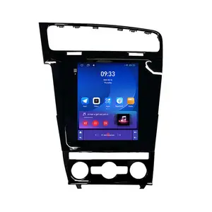 VWゴルフ7 2012-2020カーラジオプレーヤーDSPワイヤレスカープレイオートWIFI用9.7インチAndroidカーマルチメディアシステム