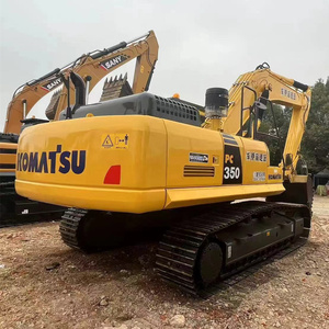 Komatsu de bajo consumo de combustible, excavadoras grandes de orugas hidráulicas usadas, 35 toneladas, de segunda mano, excavadoras de cubo, de segunda mano, de 35 toneladas, de segunda mano, de la marca Komatsu - Product Image 2