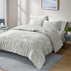 Juego de edredón Sherpa Reversible DB de 6 piezas, terciopelo triturado, estampado Floral, tejido de invierno, King Super King, hogar, boda, Hospital - Product Image 1