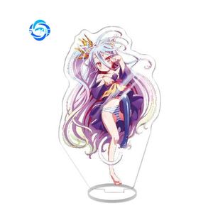 Pas de jeu pas de vie support acrylique Sora Shiro <span class=keywords><strong>Anime</strong></span> décor de bureau <span class=keywords><strong>Isekai</strong></span> Fantasy - Product Image 2