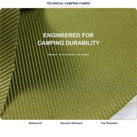 Tissu Oxford en polyester enduit PU, résistant à l'abrasion, imperméable, anti-UV, 900D, pour tapis de pique-nique et tentes de camping