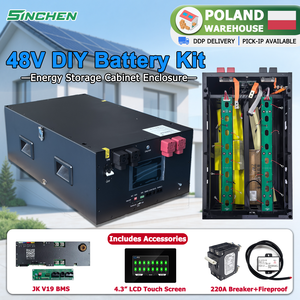 Kit de Batería de Litio DIY con Caja de Aleación y BMS JK V19 de 48V para Paquetes de Baterías de 15kWh y 16kWh, Disponible en Almacén de la UE - Product Image 1