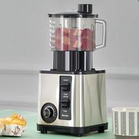 Procesador de Alimentos Multifuncional de Alta Velocidad, Comercial, de Uso Pesado, y Exprimidor, Mezclador, Molinillo, Acero Inoxidable, 3 en 1, Licuadora