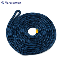 Cordage en nylon double tressé haute résistance 16 mm, 18 mm, 20 mm, 22 mm, en polyamide, pour amarrage, remorquage et quai maritime pour bateaux