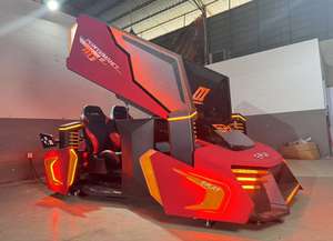 סימולטור מירוץ Vr להתאמה אישית עם piberglass-אידיאלי עבור יישומים מסחריים - Product Image 3