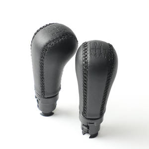 Pommeau de levier de vitesse en cuir, 5 ou 6 vitesses, ergonomique, pour Volvo S60 S80 V70 XC70 - Product Image 1