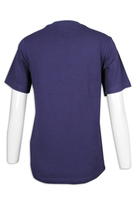 IGift OEM imprimé personnalisé violet T-Shirt pour femmes de haute qualité respirant séchage rapide décontracté style été compressé marques privées - Product Image 5