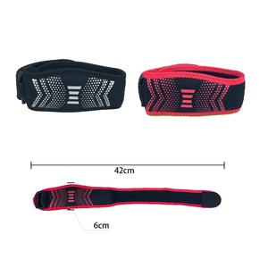 Sangle de compression rotulienne réglable et absorbant les chocs pour le fitness, le cyclisme, la course, le basketball et le <span class=keywords><strong>badminton</strong></span> – Équipement de protection sportive - Product Image 4