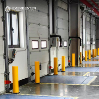 Système de protection flexible Everbesten avec barrière de sécurité et poteau anti-choc pour la protection des sols d'usine