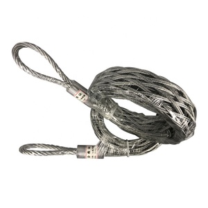 Meilleure vente à bas prix haute résistance 16-20mm treillis métallique tirant des douilles de serrage de chaussette câble - Product Image 2