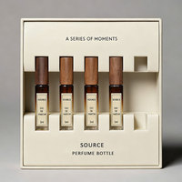 Offre Spéciale 5ml 10ml 20ml 30ml bouteille en verre de parfum carré 5ml mini bouteille de parfum de vaporisateur de parfum