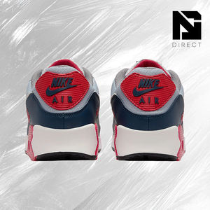 Air Max 90 'USA 2024' Zapatillas Nike de malla transpirable, antideslizantes, estilo para caminar - Product Image 4
