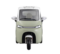 Scooter de mobilité fermé à 3 roues certifié L2e EEC COC, mini tricycle électrique pour adultes, aucun permis de conduire requis