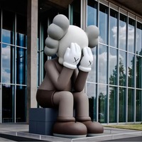 Sculpture personnalisée OEM en impression 3D, statue en résine et fibre de verre grandeur nature, décoration de jardin extérieur, service de prototypage rapide STL