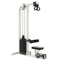 Machine professionnelle de musculation en acier inoxydable pour le tirage à la tricepse, idéale pour le renforcement des bras, des jambes et des muscles.