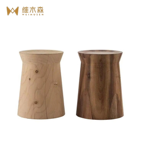 Tavolino Laterale Creativo in Legno Massello di Pino del Fujian, Semplice e Distintivo, Intagliato, per Comodino, <span class=keywords><strong>Angolo</strong></span> Divano, Piccolo Tavolino da Soggiorno - Product Image 1