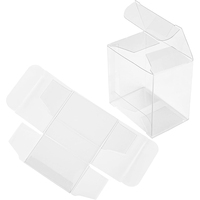 Boîtes à bonbons en gros, boîtes de présentation transparentes en plastique, boîtes cadeaux transparentes en plastique pour l'emballage de sucre, chocolat et dragées