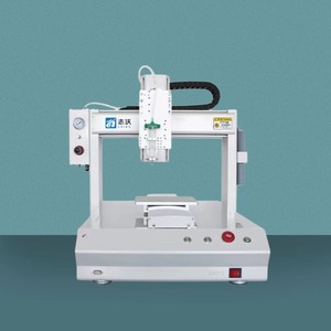Machine de distribution de colle visuelle partielle de bureau pour le dosage par capteur automobile - Product Image 3