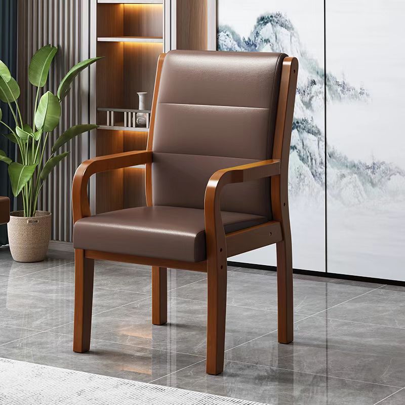 Cuir marron noyer [non pelable]