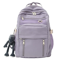 Sac à dos léger et abordable pour les loisirs, les voyages, l'école, les ordinateurs portables, pour adolescents, style coréen Harajuku, unisexe, sac à dos d'étudiant