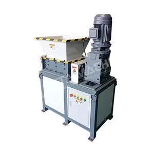 Single axis shredder Small shredding equipment for waste plastic and metal