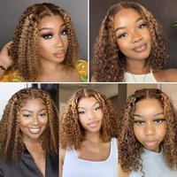 Perruques populaires Super Wave African Front Lace pour femmes, en fibres haute température, styles brésiliens et vietnamiens, vente en gros