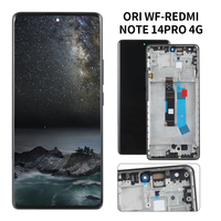 Pantalla LCD Original para Teléfono Móvil Redmi Note 14 Pro 4G con Marco, Pantalla para Redmi Note 14 Pro 4G, Pantalla China
