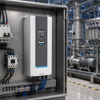 Variateur de fréquence AC haute performance 30 kW MD580-4T75B 380V triphasé avec contrôle vectoriel STO SIL3 et unité de freinage intégrée