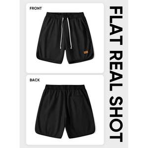 2025 Men's Athletic <b>Shorts</b> Casual Elastic Waist Drawstring Stretch Waffle Beach Running Sweat <b>Gym</b> <b>Shorts</b> Size XS - Product Image 5