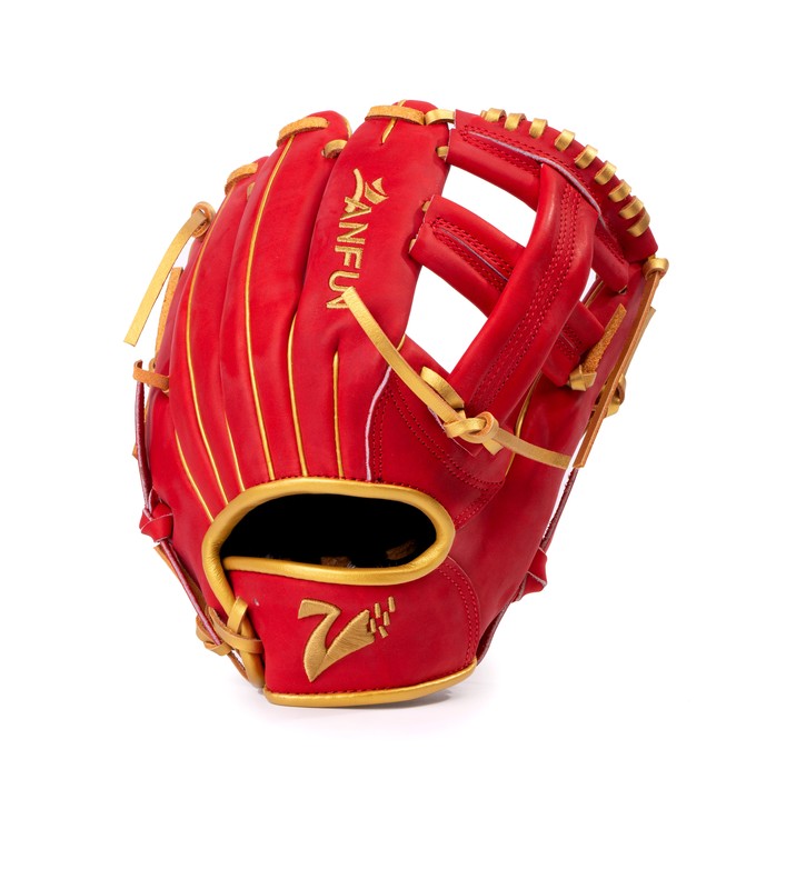 Custom Infield Cowhide Leather Professional Guantes