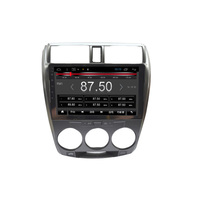 Voiture Multimédia Lecteur GPS Pour Honda CITY 2008-2014 Écran Tactile Android 8.1 Voiture auto Radio Stéréo avec BT WIFI 1080P