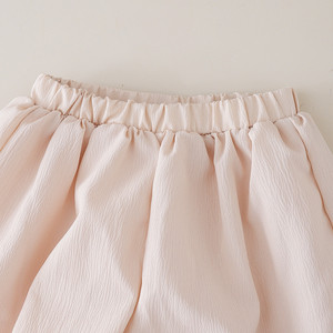 Set Estivo 2025 per <span class=keywords><strong>Ragazze</strong></span>, Nuovo Stile alla <span class=keywords><strong>Moda</strong></span> con Fiocco, Canotta Senza Maniche Tinta Unita + Pantaloncini, Abito Monocolore per <span class=keywords><strong>Ragazze</strong></span> - Product Image 4