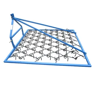 Trailed Fixed Harrows to aerate a grass or hay field
