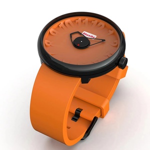 Montre à quartz pour homme de marque de luxe, neuve, rectangulaire, bracelet vert, style sportif, avec cadran en verre, bracelet en silicone de 20 mm, aiguilles. - Product Image 5