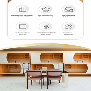 Heavy Duty with Stairs for Adult High Load Bearing Reinforced Frame Durable Build <strong>Bunk</strong> <strong>Bed</strong> <strong>Wood</strong> - Product Image 6