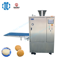 Machine à boulangerie automatique à 8 poches pour la formation de boules de pâte, diviseuse et arrondisseuse de pâte adaptée aux produits sans gluten, pour la fabrication de tortillas, de burgers et de brioches